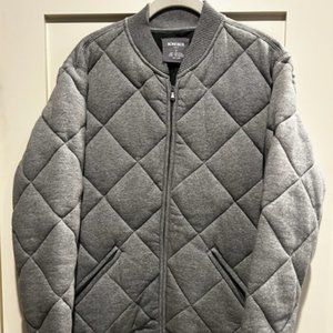 Bonobos Quilted Bomber Jacket || Slim Fit Medium